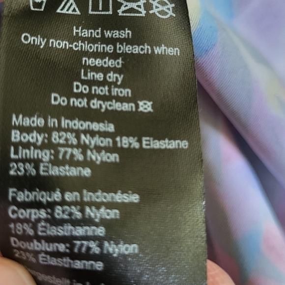 Avenue Color Prism Fly Away Tankini Swimsuit Top Size 14 - Picture 12 of 13